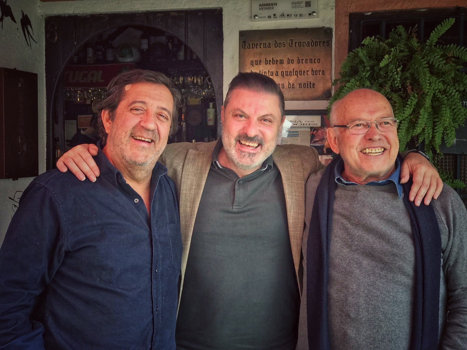 Jorge Fernando com convidados